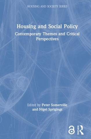 Книга Housing and Social Policy Peter Somerville