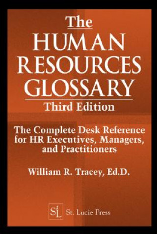 Knjiga Human Resources Glossary William R. Tracey