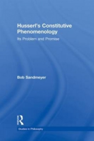 Kniha Husserl's Constitutive Phenomenology Bob Sandmeyer
