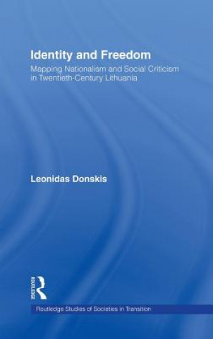 Libro Identity and Freedom Leondas Donskis