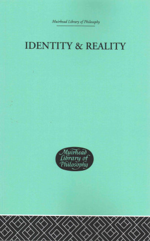 Buch Identity & Reality Emile Meyerson