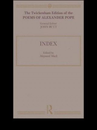 Book Twickenham Edition of the Poems of Alexander Pope E. B. Cowell