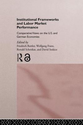 Kniha Institutional Frameworks and Labor Market Performance 