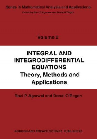 Buch Integral and Integrodifferential Equations 