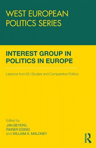 Könyv Interest Group Politics in Europe 