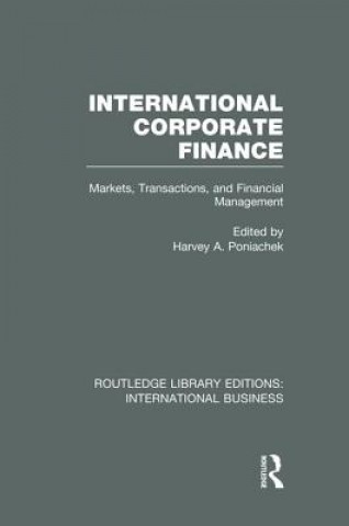 Kniha International Corporate Finance (RLE International Business) 