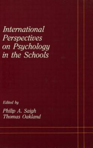 Kniha International Perspectives on Psychology in the Schools 
