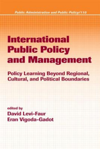 Kniha International Public Policy and Management 