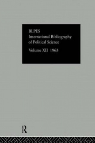 Buch Intl Biblio Pol Sc 1963 Vol 12 International Committee for Social Sciences Documentation