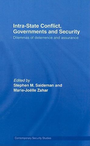 Książka Intra-State Conflict, Governments and Security Stephen M. Saideman