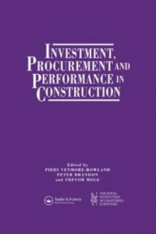 Buch Investment, Procurement and Performance in Construction Venmore-Rowland