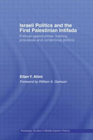 Kniha Israeli Politics and the First Palestinian Intifada Eitan Alimi