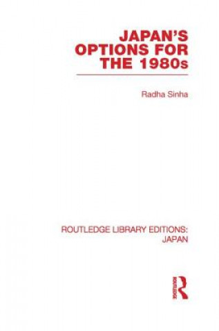 Книга Japan's Options for the 1980s Radha Sinha