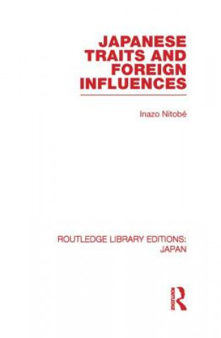 Książka Japanese Traits and Foreign Influences Inazo Nitobe