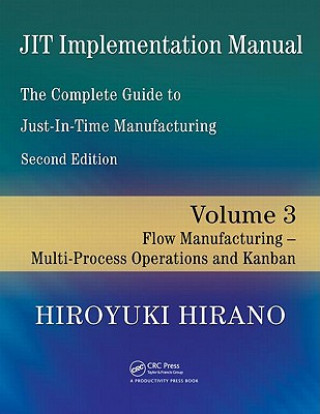 Book JIT Implementation Manual -- The Complete Guide to Just-In-Time Manufacturing Hiroyuki Hirano