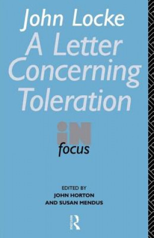 Kniha John Locke's Letter on Toleration in Focus John Locke