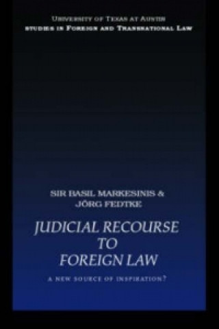 Livre Judicial Recourse to Foreign Law Jorg Fedtke