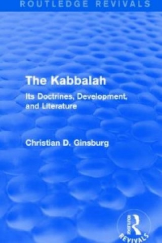 Carte Kabbalah (Routledge Revivals) Christian D. Ginsburg