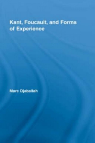 Knjiga Kant, Foucault, and Forms of Experience Marc Djaballah