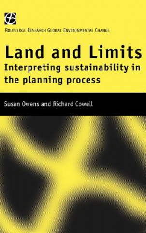 Kniha Land and Limits Richard Cowell