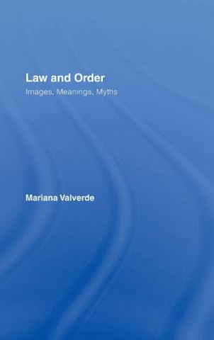 Kniha Law and Order Mariana Valverde