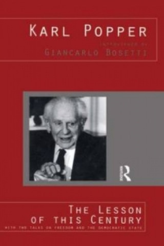 Książka Lesson of this Century Sir Karl Popper