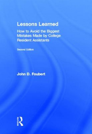 Kniha Lessons Learned John D. Foubert