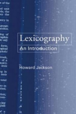 Könyv Lexicography Howard Jackson