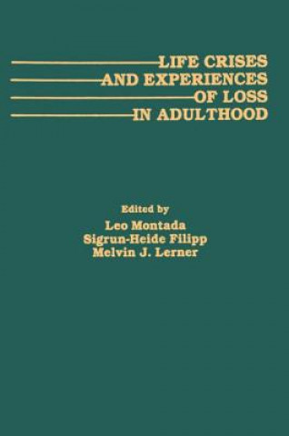 Kniha Life Crises and Experiences of Loss in Adulthood 