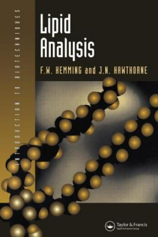 Knjiga Lipid Analysis J.N. Hawthorne