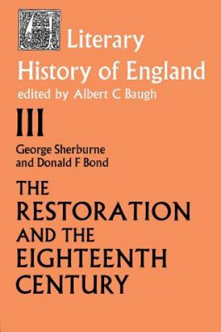 Knjiga Literary History of England 