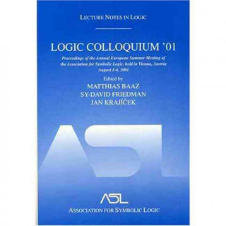 Livre Logic Colloquium '01 