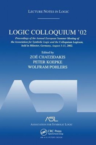 Książka Logic Colloquium '02 