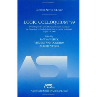 Kniha Logic Colloquium '99 Jan van Eijck