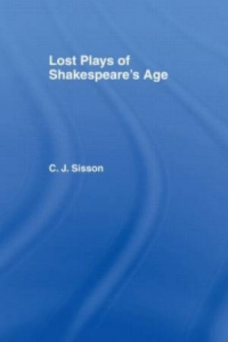 Carte Lost Plays of Shakespeare S a Cb Charles Jasper Sisson