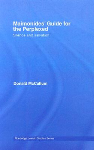 Book Maimonides' Guide for the Perplexed Donald McCallum