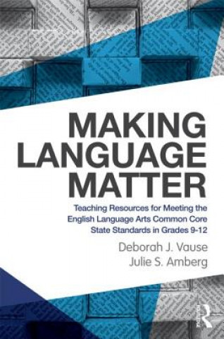Kniha Making Language Matter Julie Amberg