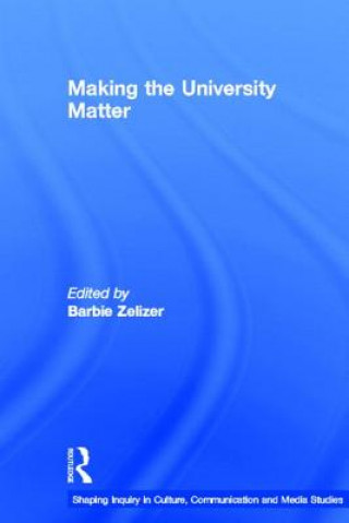 Buch Making the University Matter 