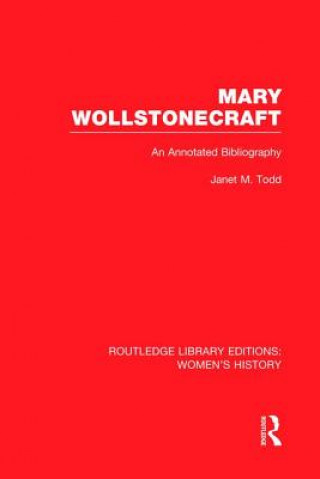 Book Mary Wollstonecraft Janet Todd