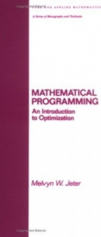 Kniha Mathematical Programming Melvyn Jeter