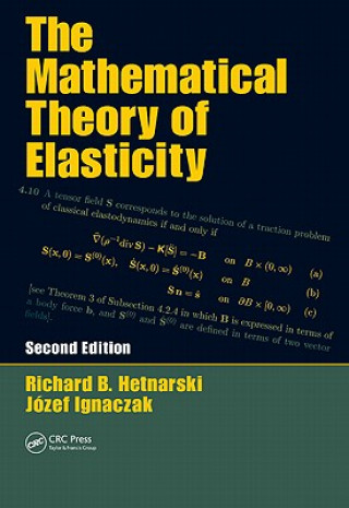 Carte Mathematical Theory of Elasticity Jozef Ignaczak