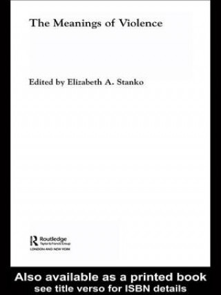 Könyv Meanings of Violence Elizabeth A. Stanko