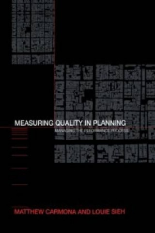 Livre Measuring Quality in Planning Louie Sieh