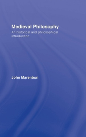 Carte Medieval Philosophy Dr. John Marenbon