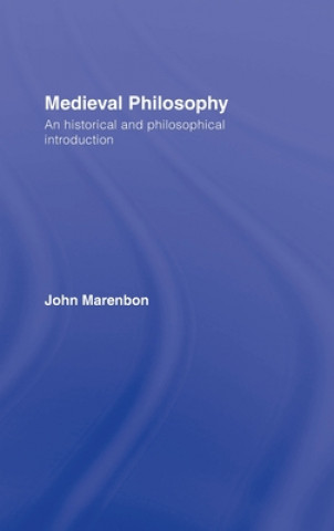 Libro Medieval Philosophy Dr. John Marenbon