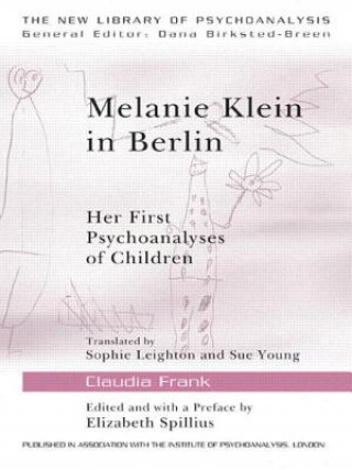 Kniha Melanie Klein in Berlin Claudia Frank