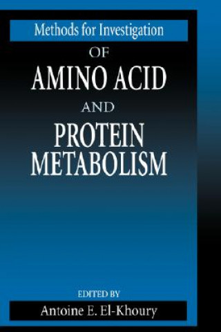 Kniha Methods for Investigation of Amino Acid and Protein Metabolism 