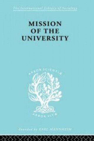 Kniha Mission of the University José Ortega y Gasset