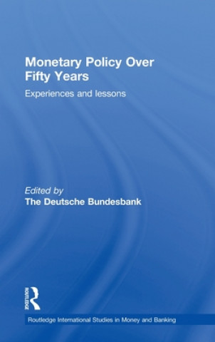 Kniha Monetary Policy Over Fifty Years Heinz Herrmann