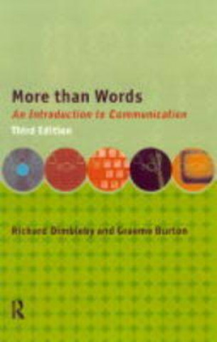 Книга More Than Words Graeme Burton